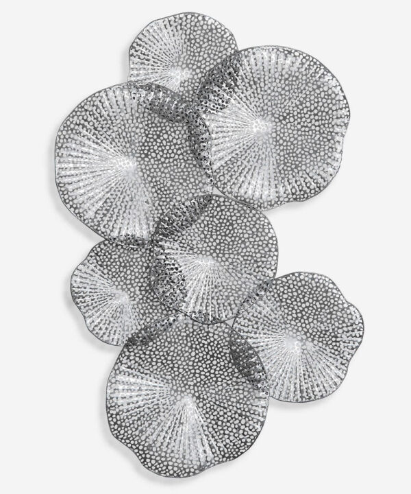 RIPLEY METAL WALL DECOR, PEWTER