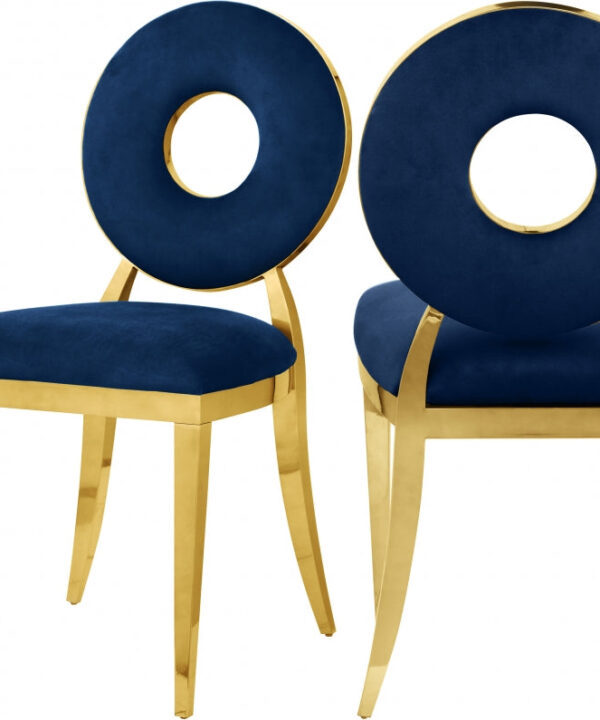 Carousel Velvet Dining Chair