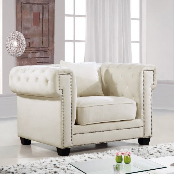 Bowery Velvet Chair - Image 3