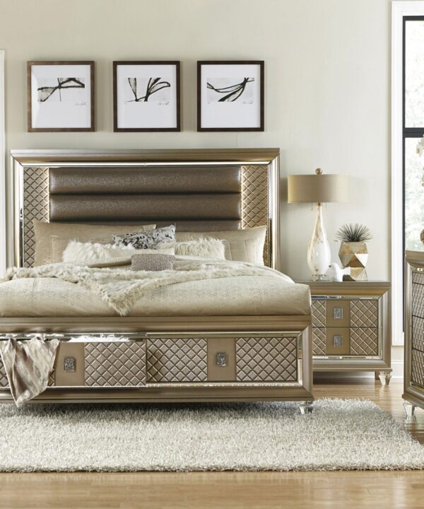 1515 Bedroom-Loudon Collection  Bedroom Set SKU: BS0002