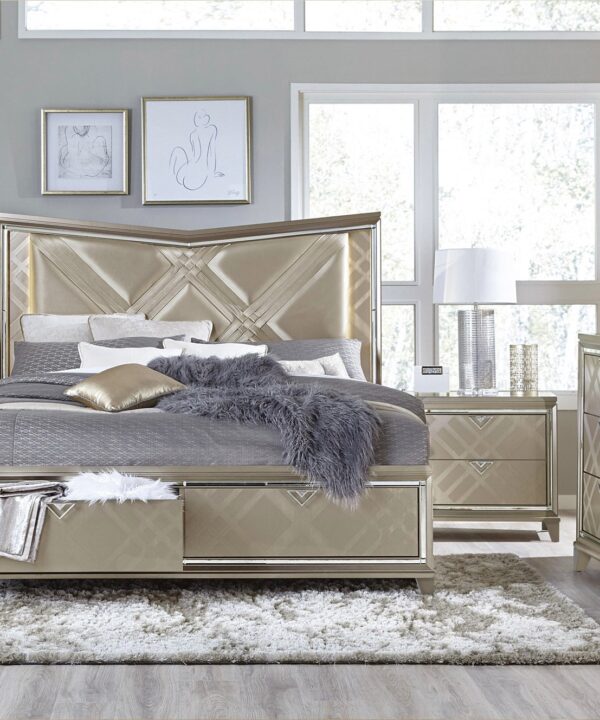 1522 Bedroom-Bijou Collection Bedroom Set SKU: BS0004