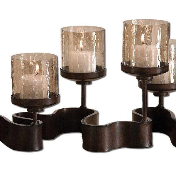 RIBBON CANDLEHOLDER