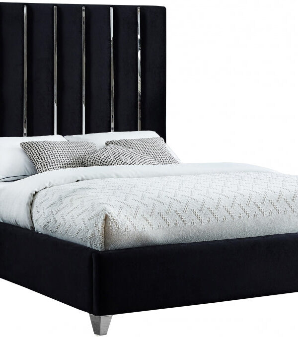 Enzo Velvet Bed SKU: BE0003