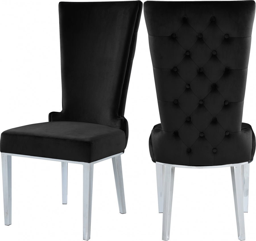 Serafina Velet Dining Chair - Image 3