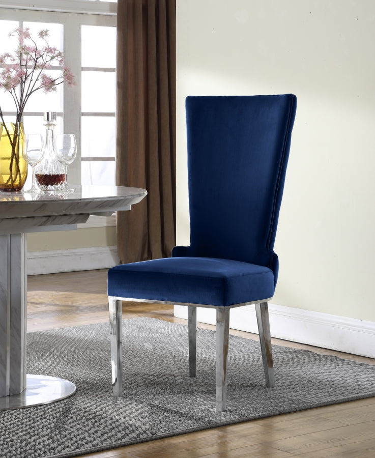 Serafina Velet Dining Chair - Image 4
