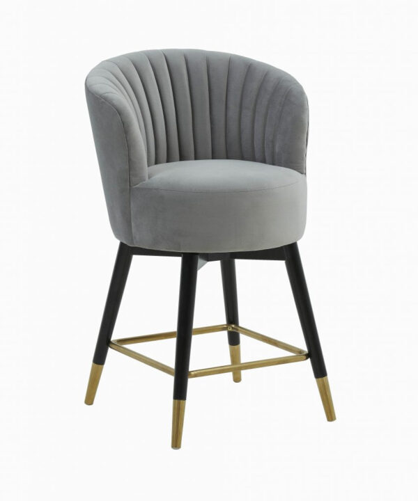 LIANA VELVET SWIVEL STOOL SKU: ST00013
