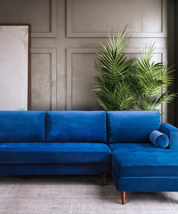 COMO VELVET SECTIONAL RAF SKU: SE0009