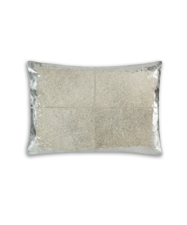 Austin Grey Hairon Hide Pillow PI00034
