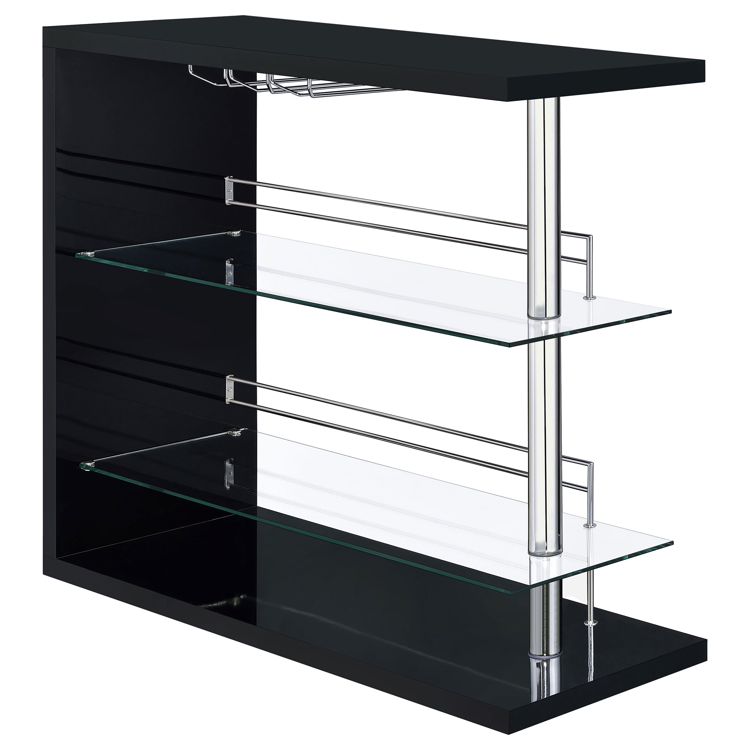 Prescott Bar Shelf - Luxe Home Furnishings (Jersey City, NJ)