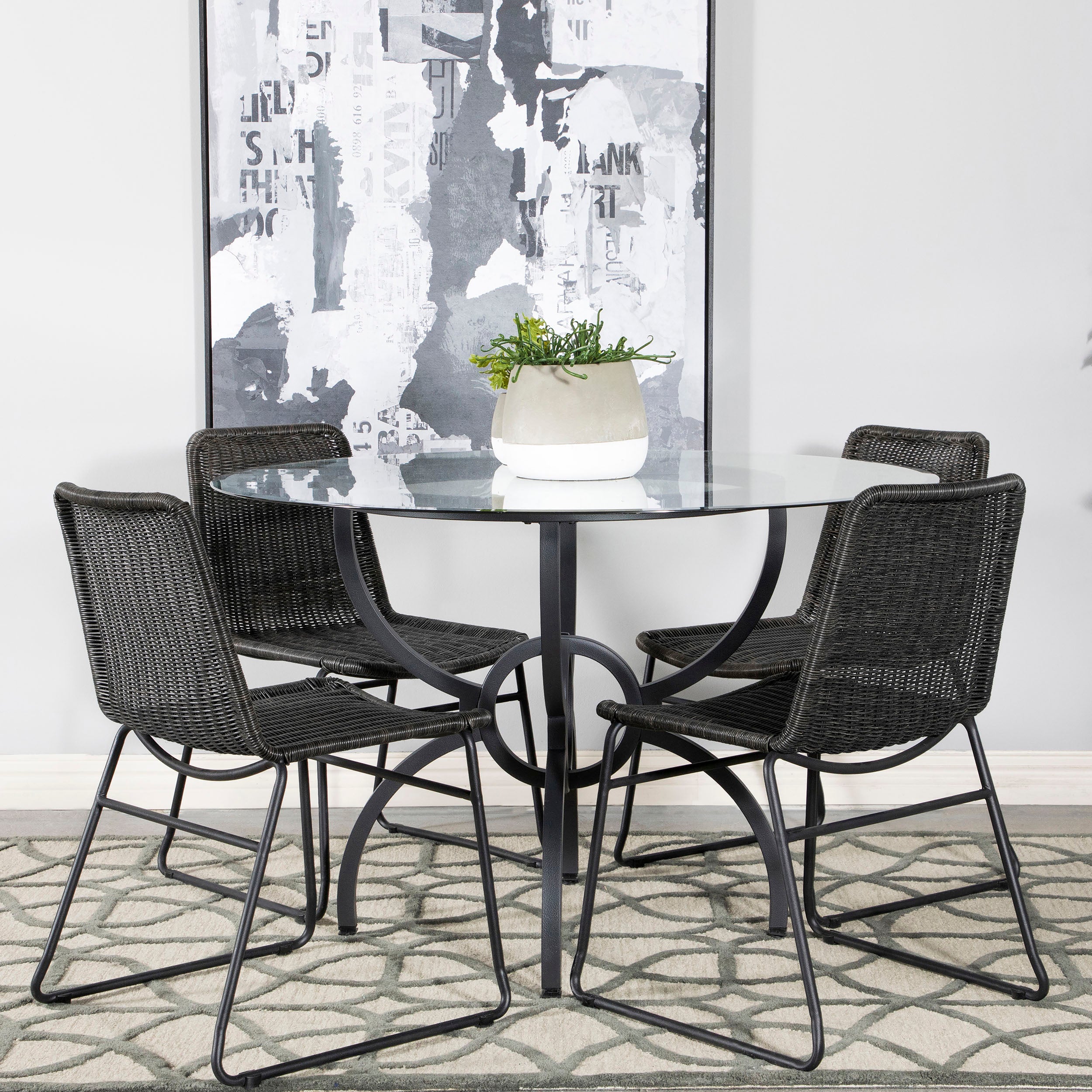 Aviano Dining Set - Luxe Home Furnishings (Jersey City, NJ)