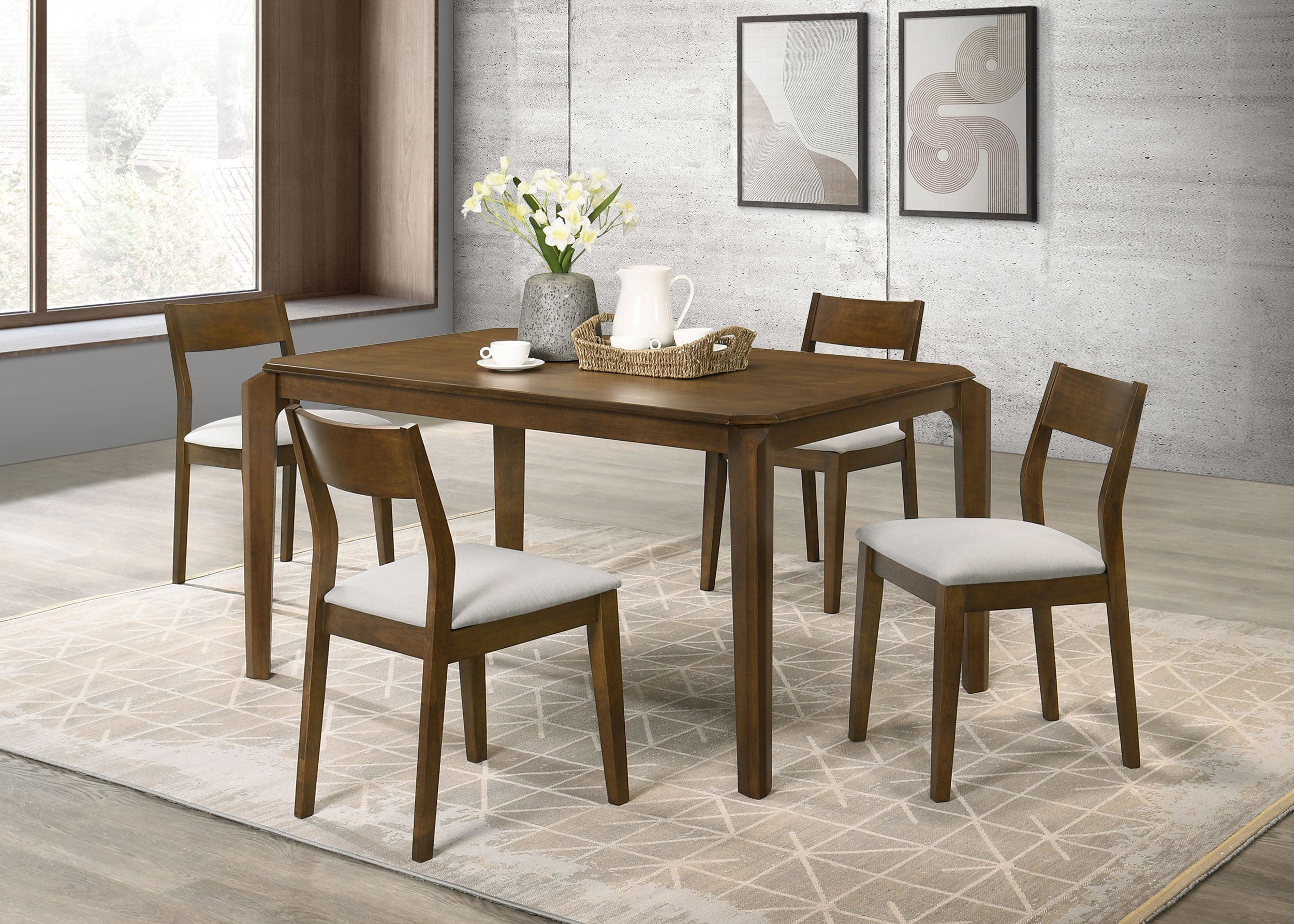 Almonte Dining Set - Luxe Home Furnishings (Jersey City, NJ)