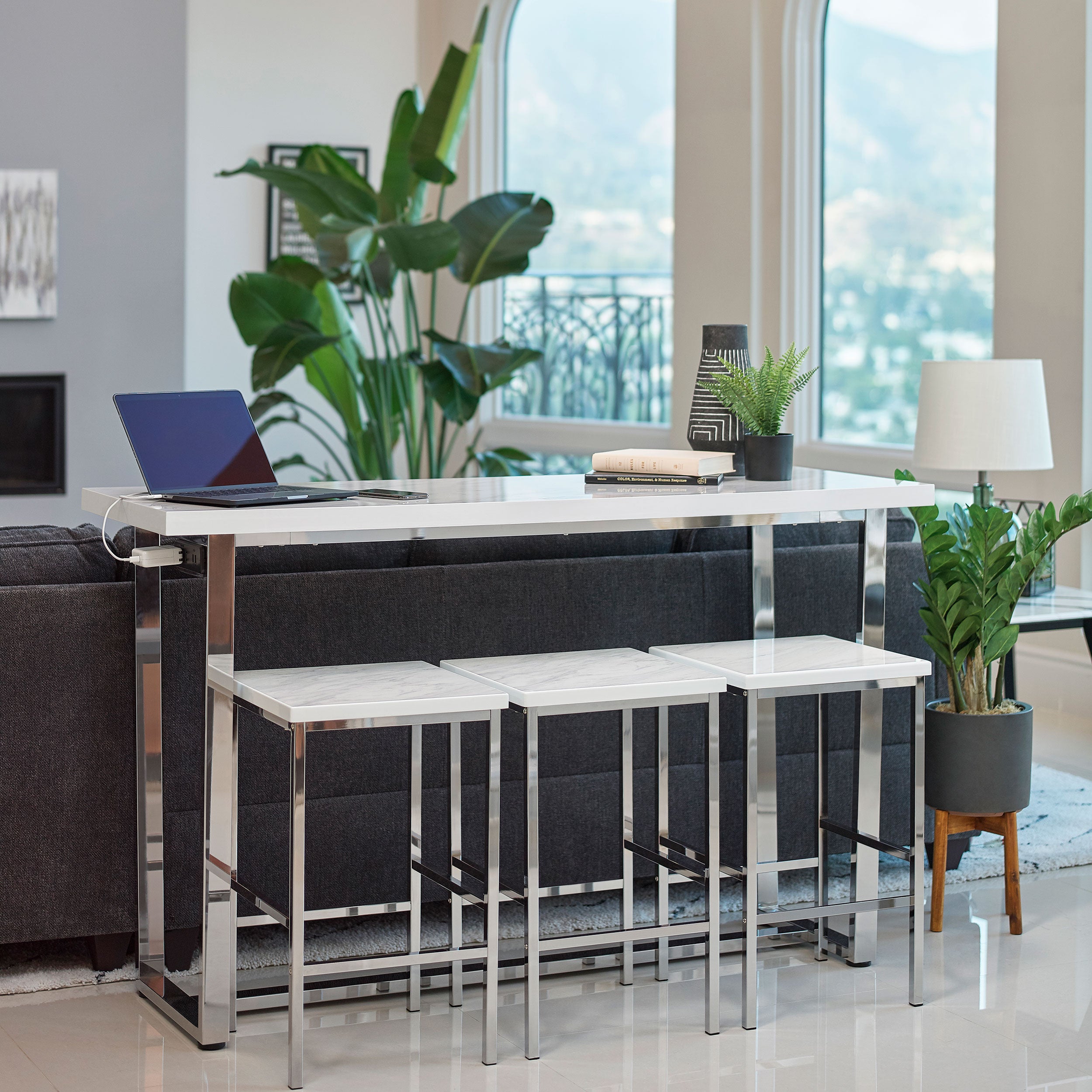 Marmot Counter Height Dining Set - Luxe Home Furnishings (Jersey City, NJ)