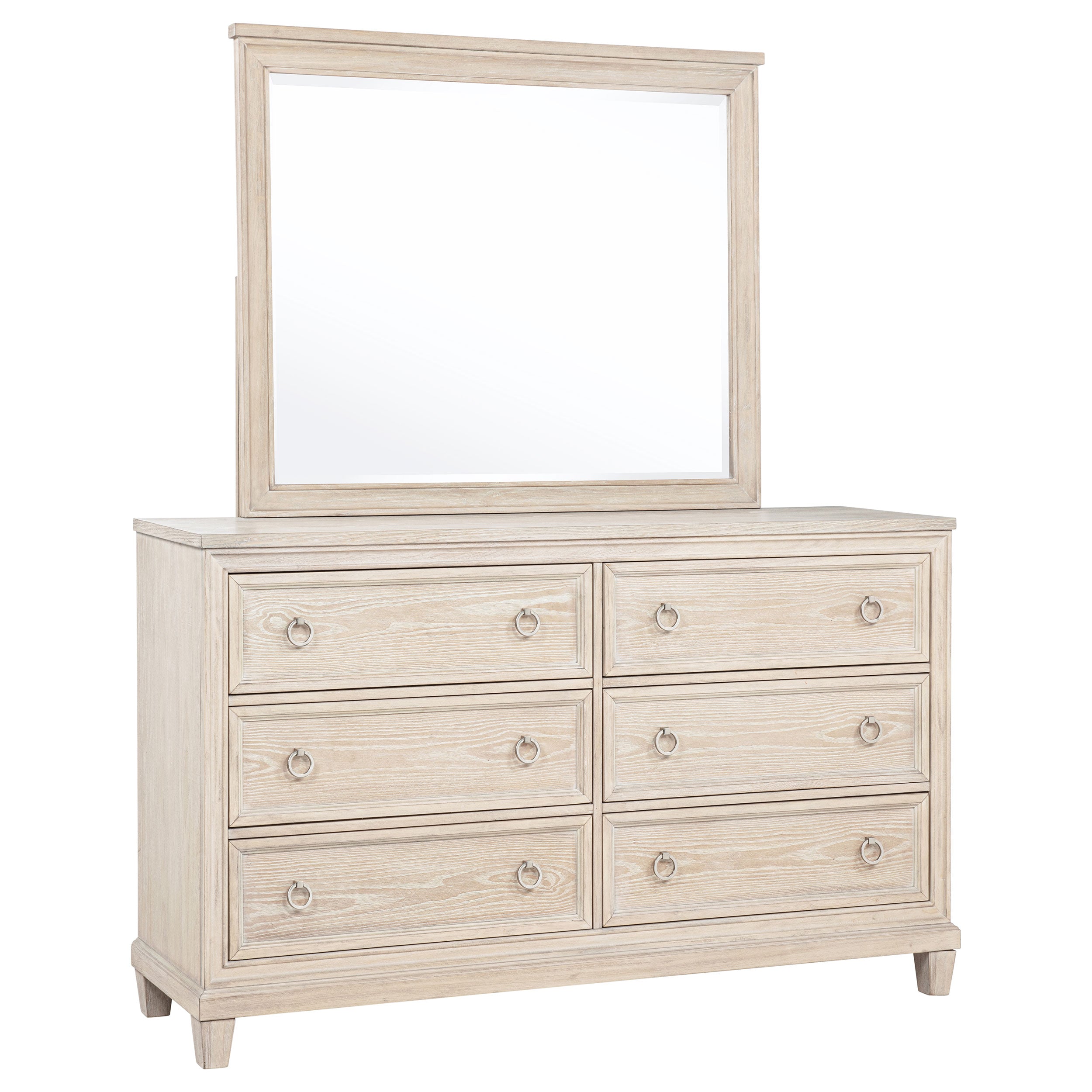 Pembroke Dresser with Mirror - Luxe Home Furnishings (Jersey City, NJ)