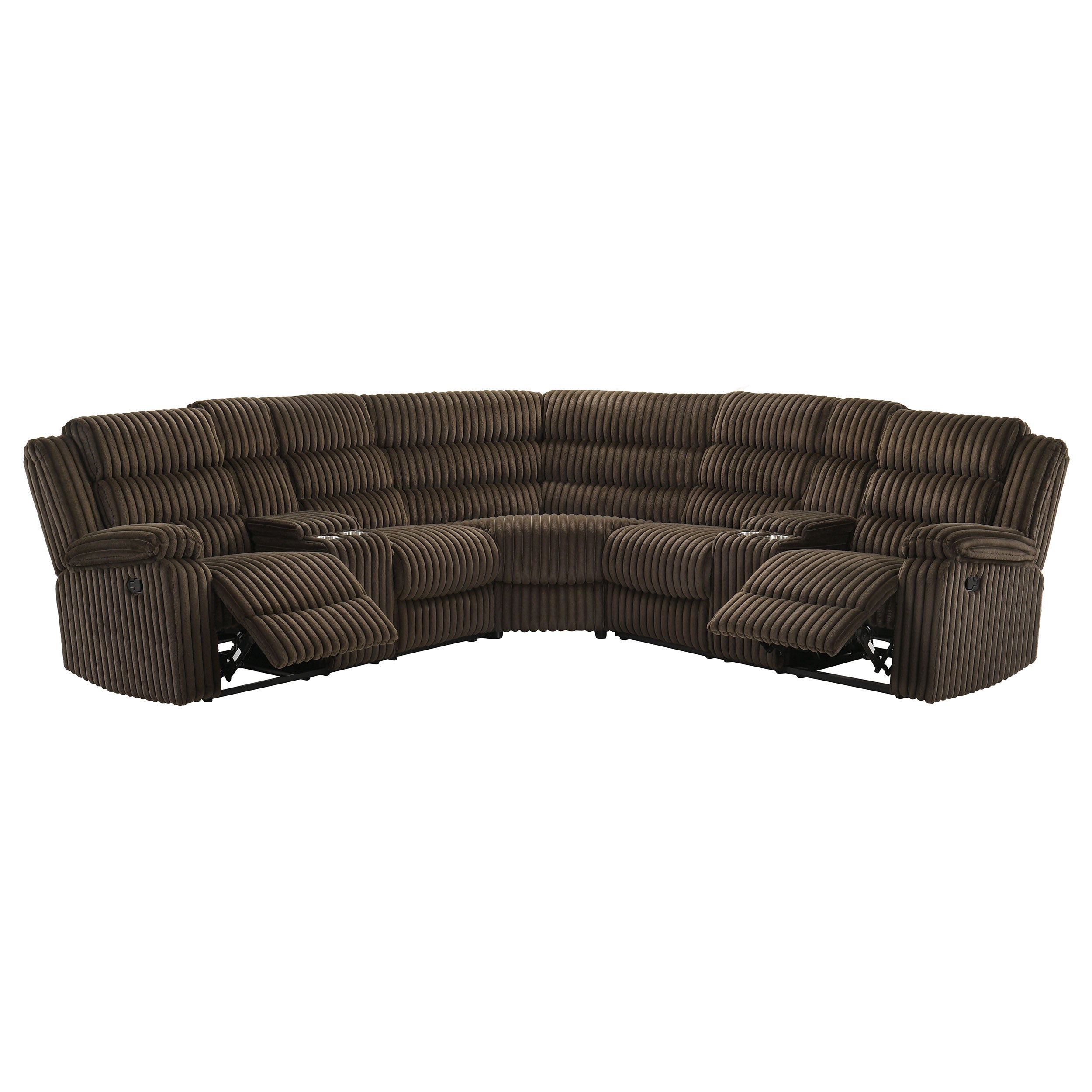 Atkinson Reclining Sectional Sofa - Luxe Home Furnishings (Jersey City, NJ)