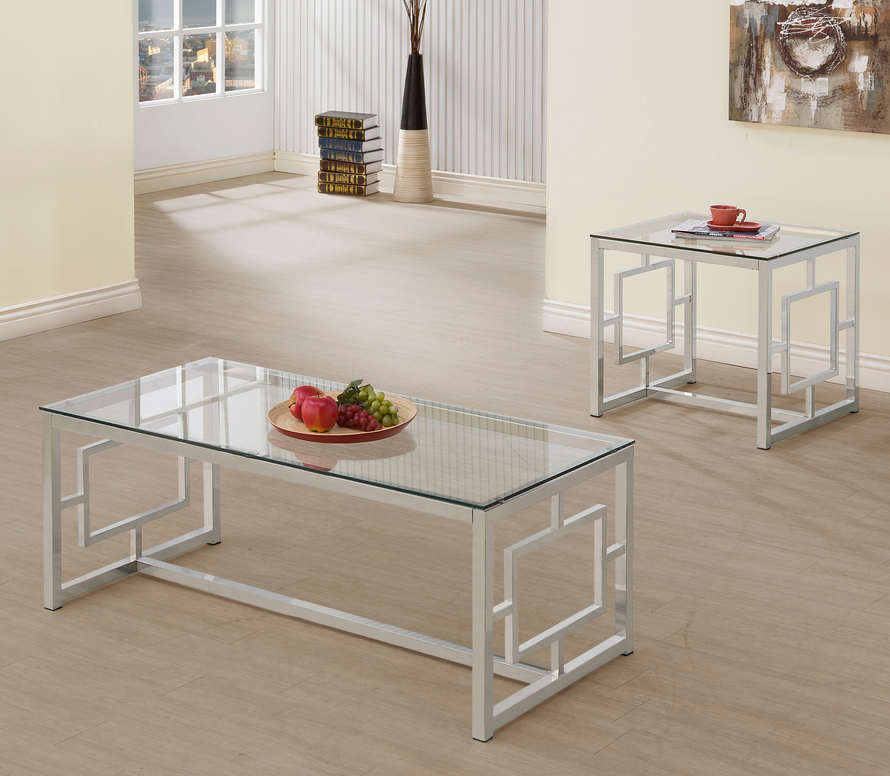 Merced Coffee Table Set - Luxe Home Furnishings (Jersey City, NJ)
