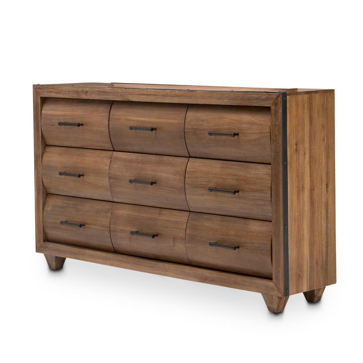 Brooklyn Walk Dresser in Burnt Umber - Luxe Home Furnishings (Jersey City, NJ)