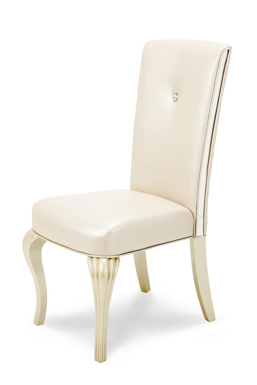 Hollywood Loft Side Chair in Frost (Set of 2) - Luxe Home Furnishings (Jersey City, NJ)