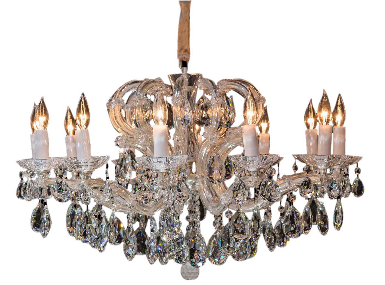 Lighting Alhambra 12 Light Chandelier in Clear and Silver - Luxe Home Furnishings (Jersey City, NJ)