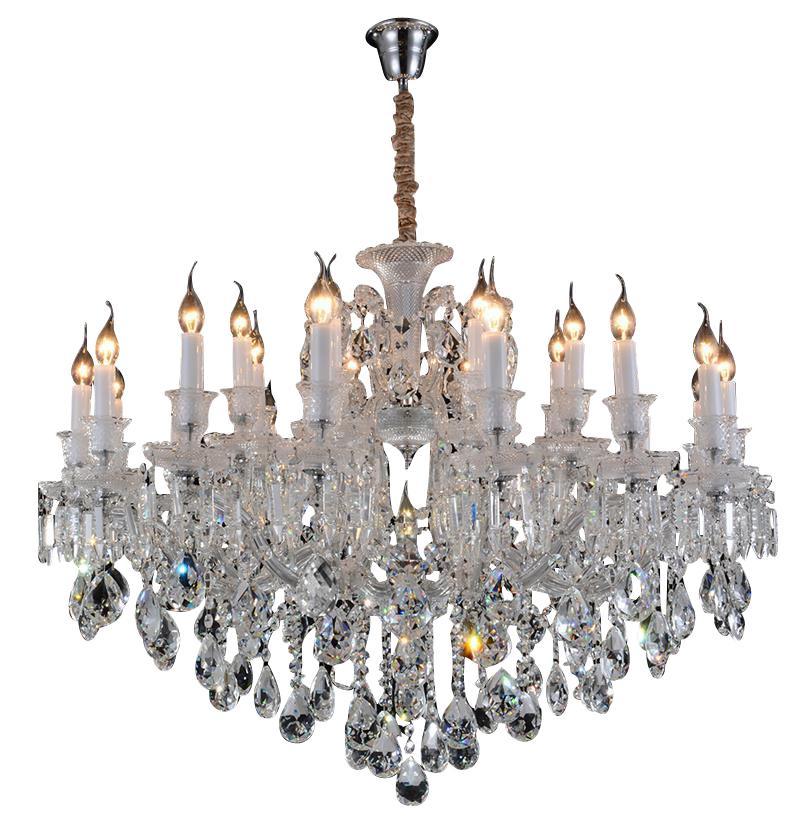 Lighting Chambord 19 Light Chandelier in Clear and Chrome - Luxe Home Furnishings (Jersey City, NJ)