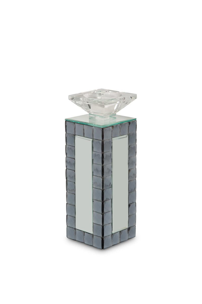 Montreal Mirrored Candle Holder, Medium (6/pack) - Luxe Home Furnishings (Jersey City, NJ)