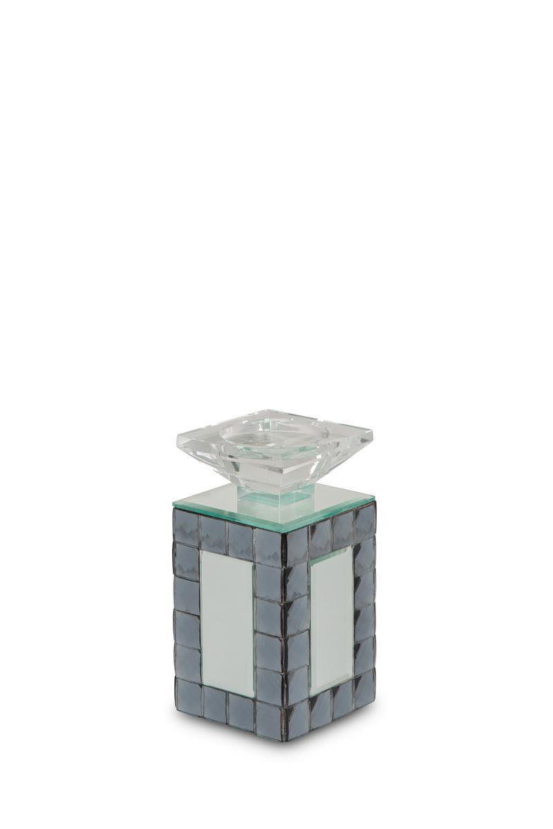 Montreal Mirrored Candle Holder, Small (6/pack) - Luxe Home Furnishings (Jersey City, NJ)