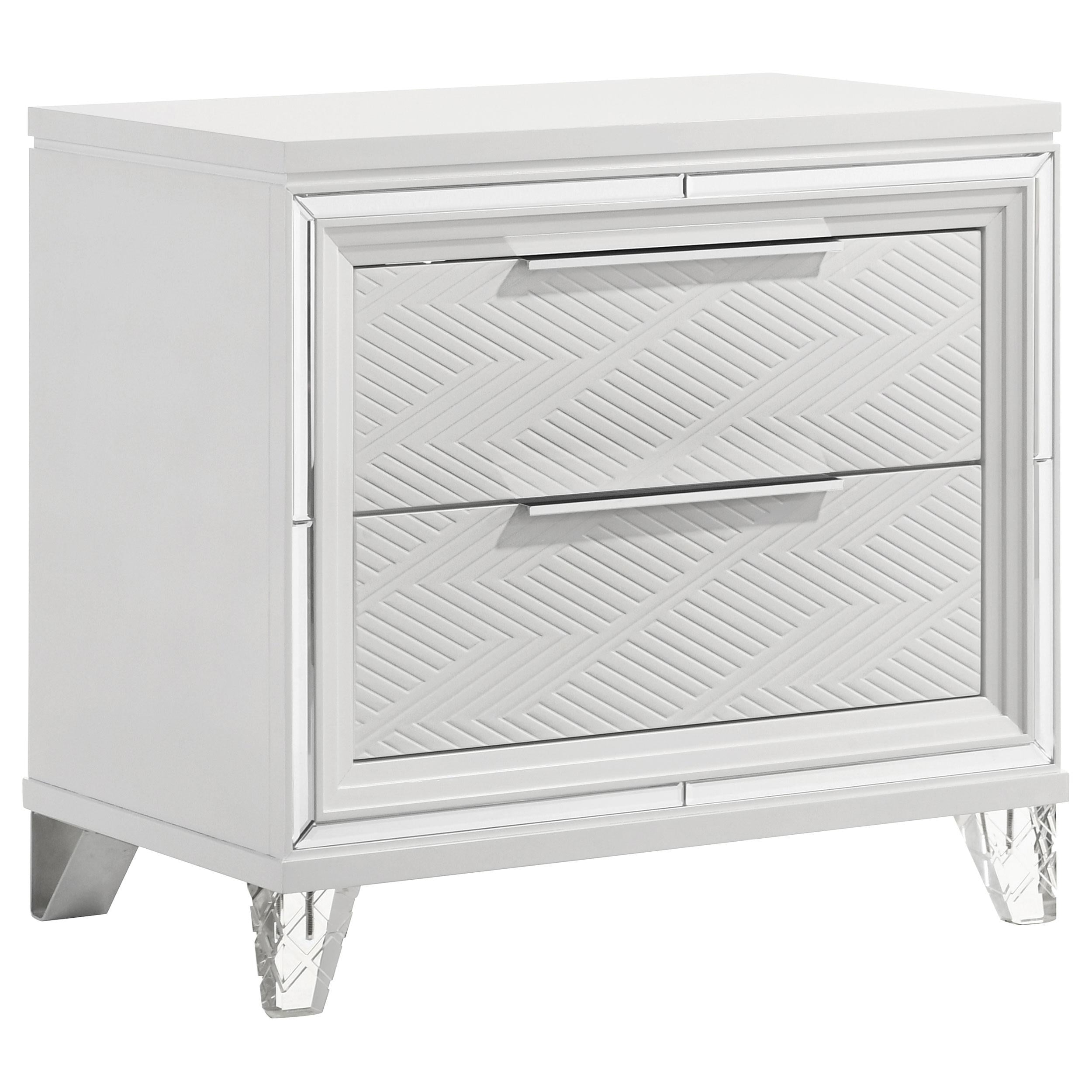 Marmore Nightstand - Luxe Home Furnishings (Jersey City, NJ)