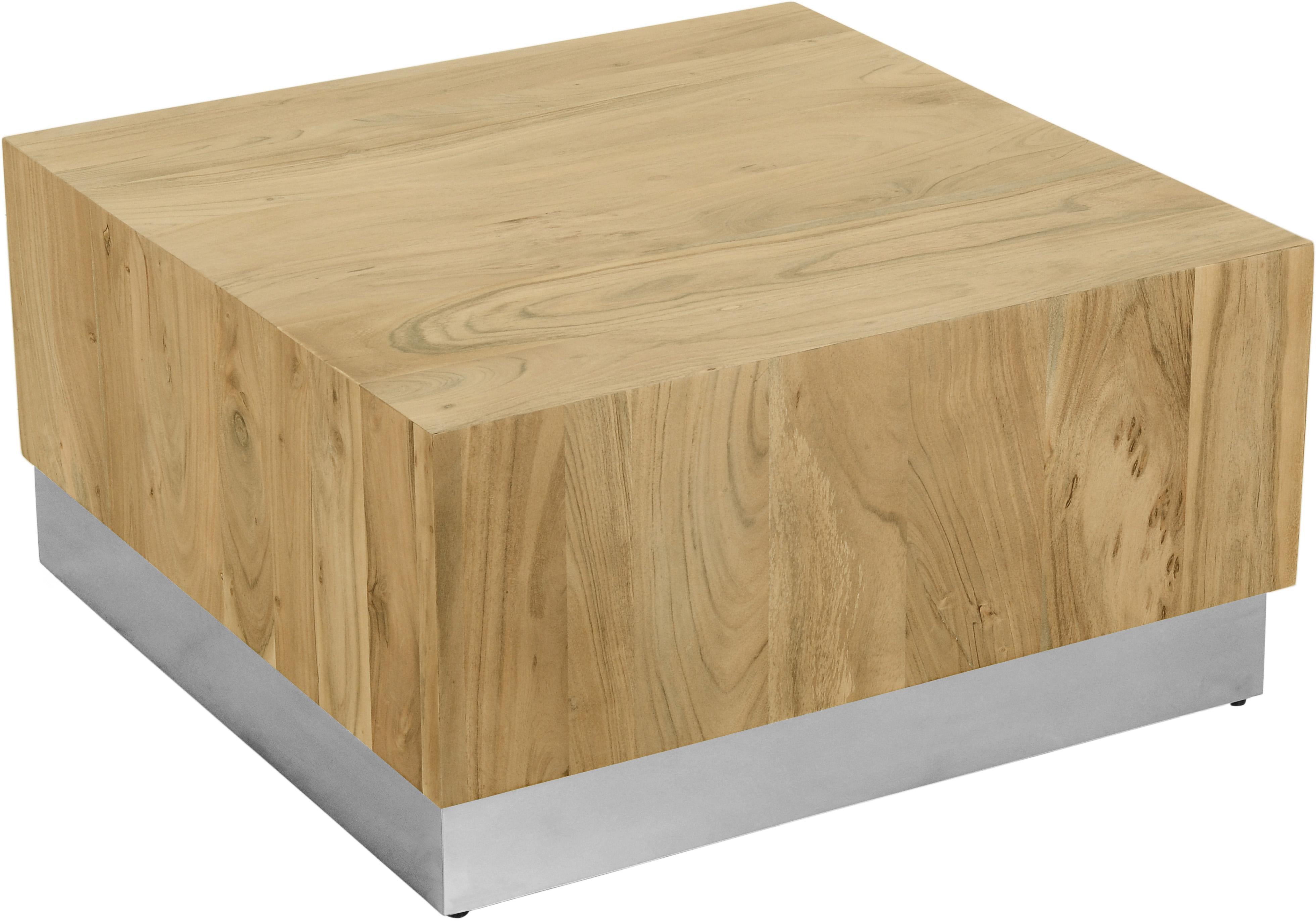 Acacia Chrome Coffee Table - Luxe Home Furnishings (Jersey City, NJ)