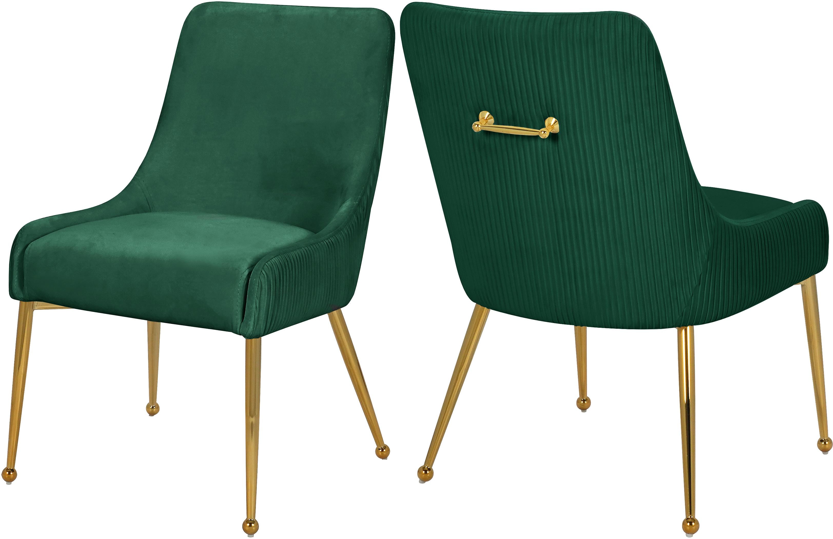 Ace Green Velvet Dining Chair - Luxe Home Furnishings (Jersey City, NJ)