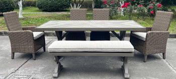 Laguna Heights Outdoor Dining Table - Luxe Home Furnishings (Jersey City, NJ)