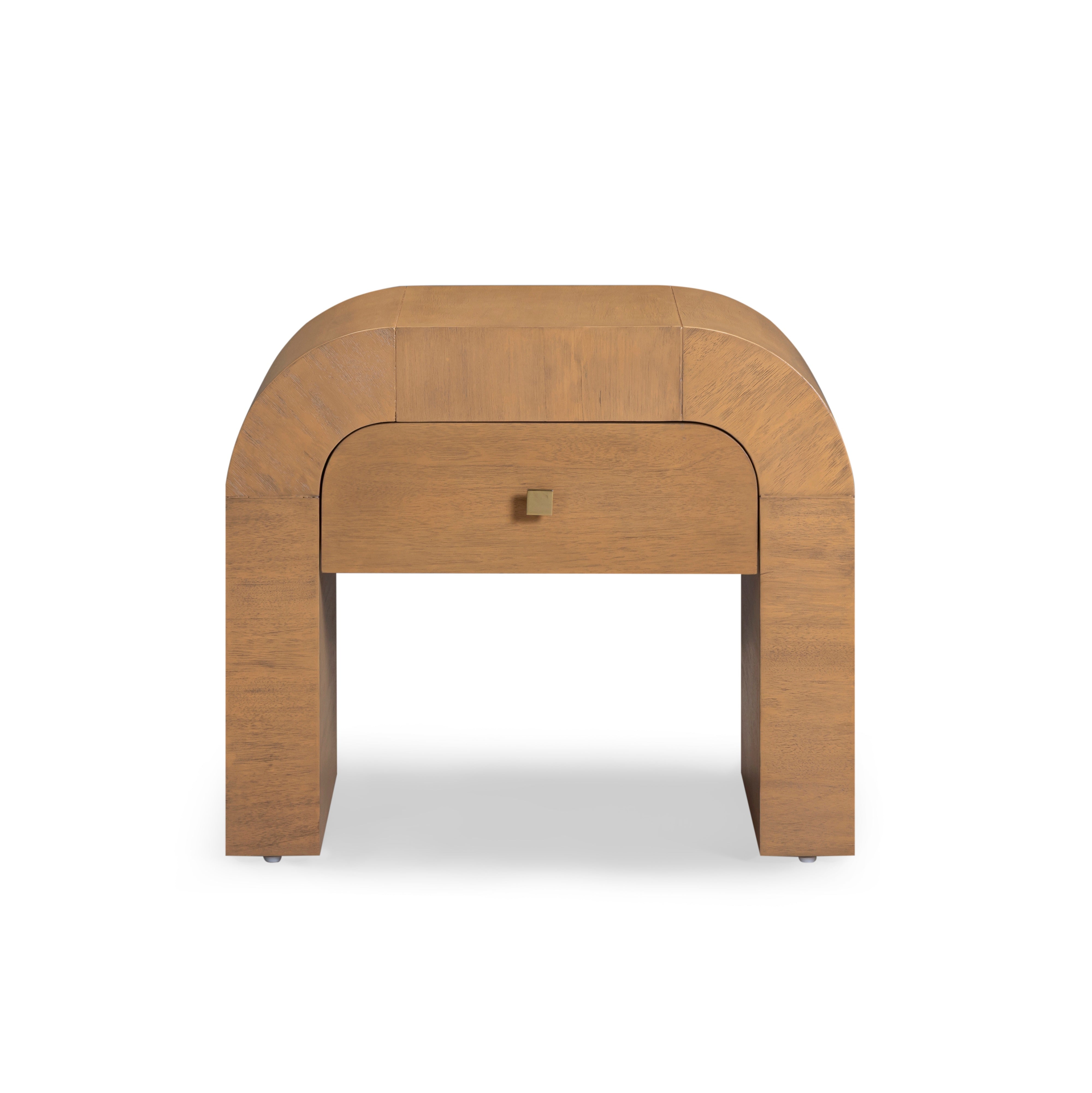 Hump 26" Arched Nightstand With Drawer - Luxe Home Furnishings (Jersey City, NJ)