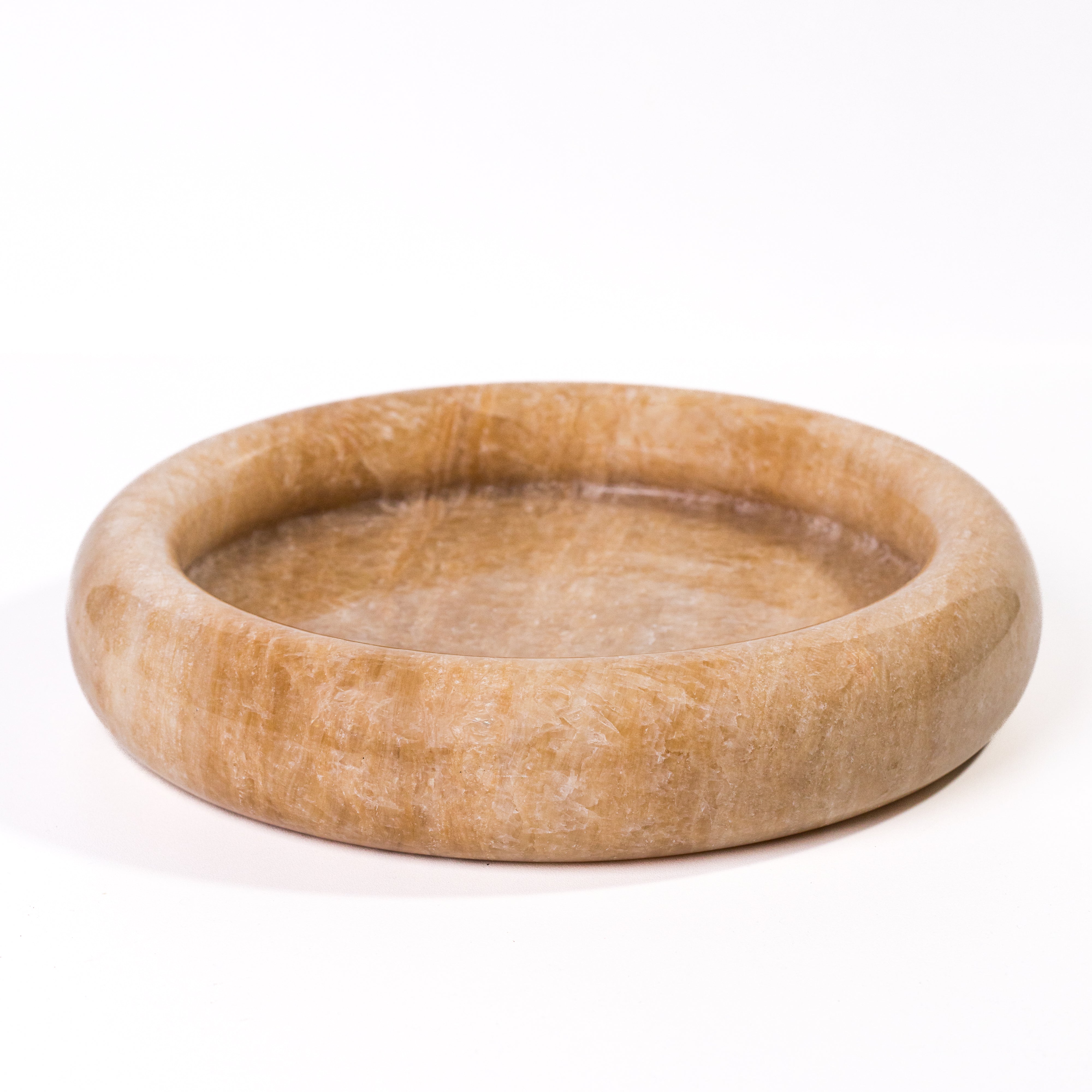 Marble Round Edged Catch-All - Luxe Home Furnishings (Jersey City, NJ)