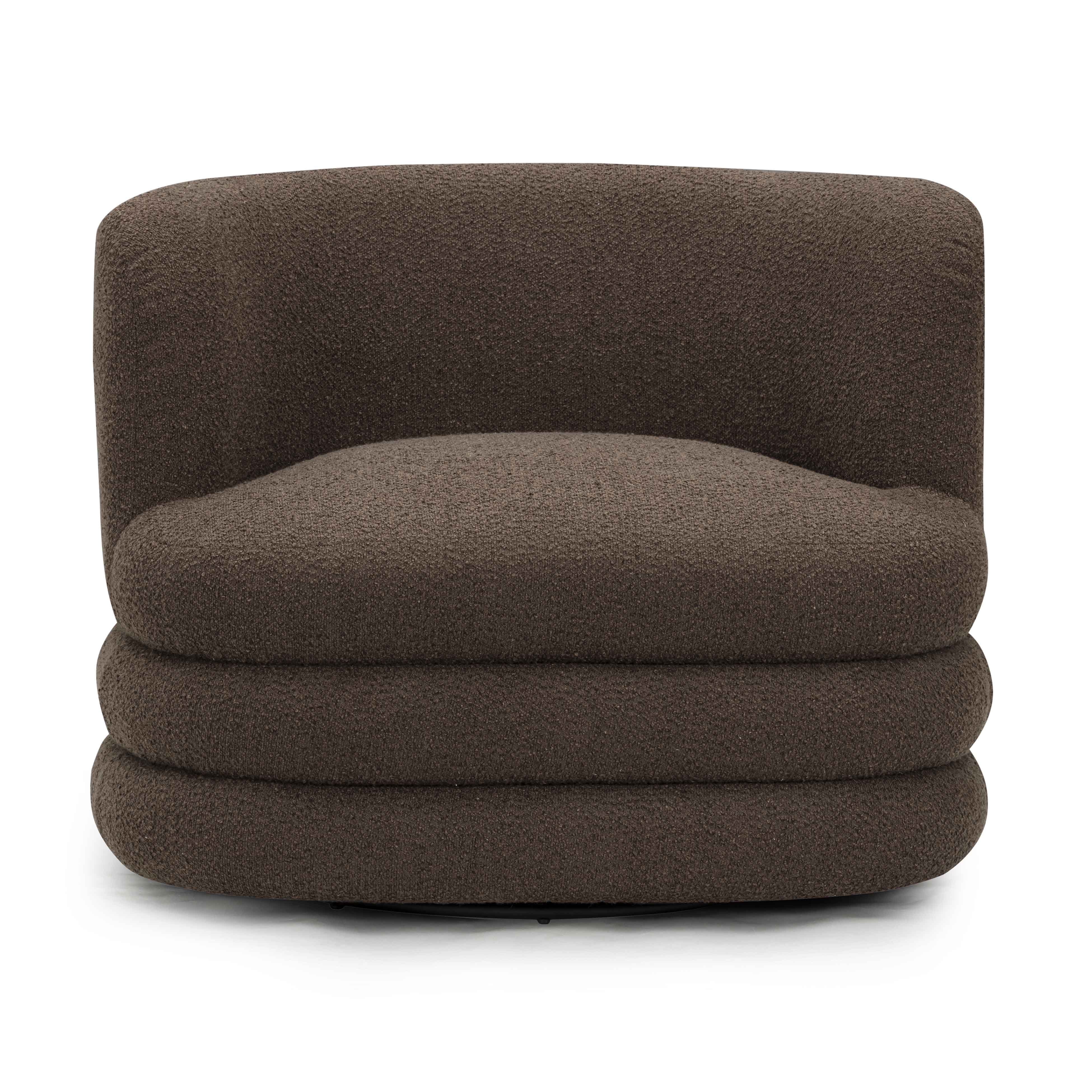 Astor Heavy Performance Boucle Swivel Hotel Lounge Chair - Luxe Home Furnishings (Jersey City, NJ)