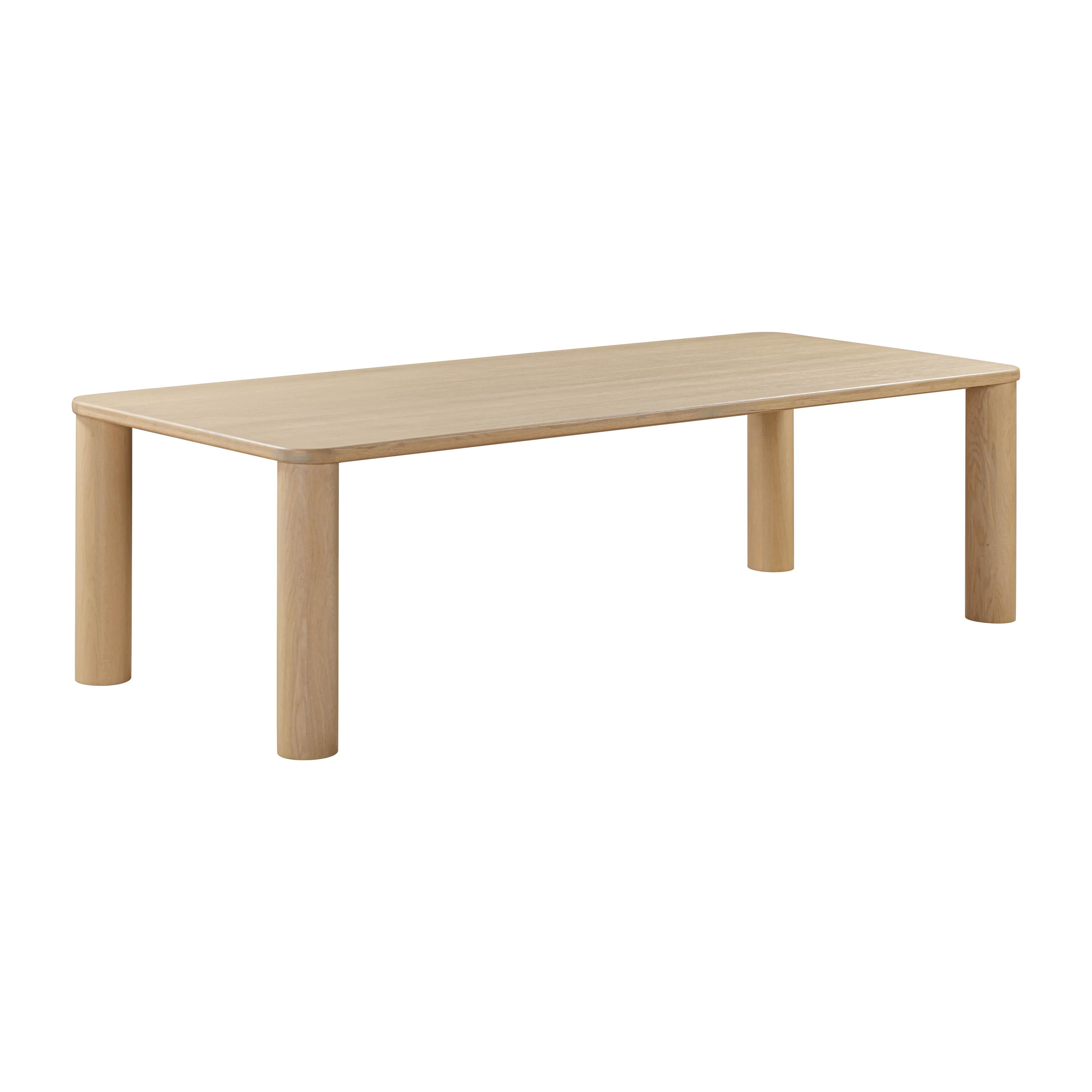 Akola 106" Oak Rectangular Dining Table - Luxe Home Furnishings (Jersey City, NJ)