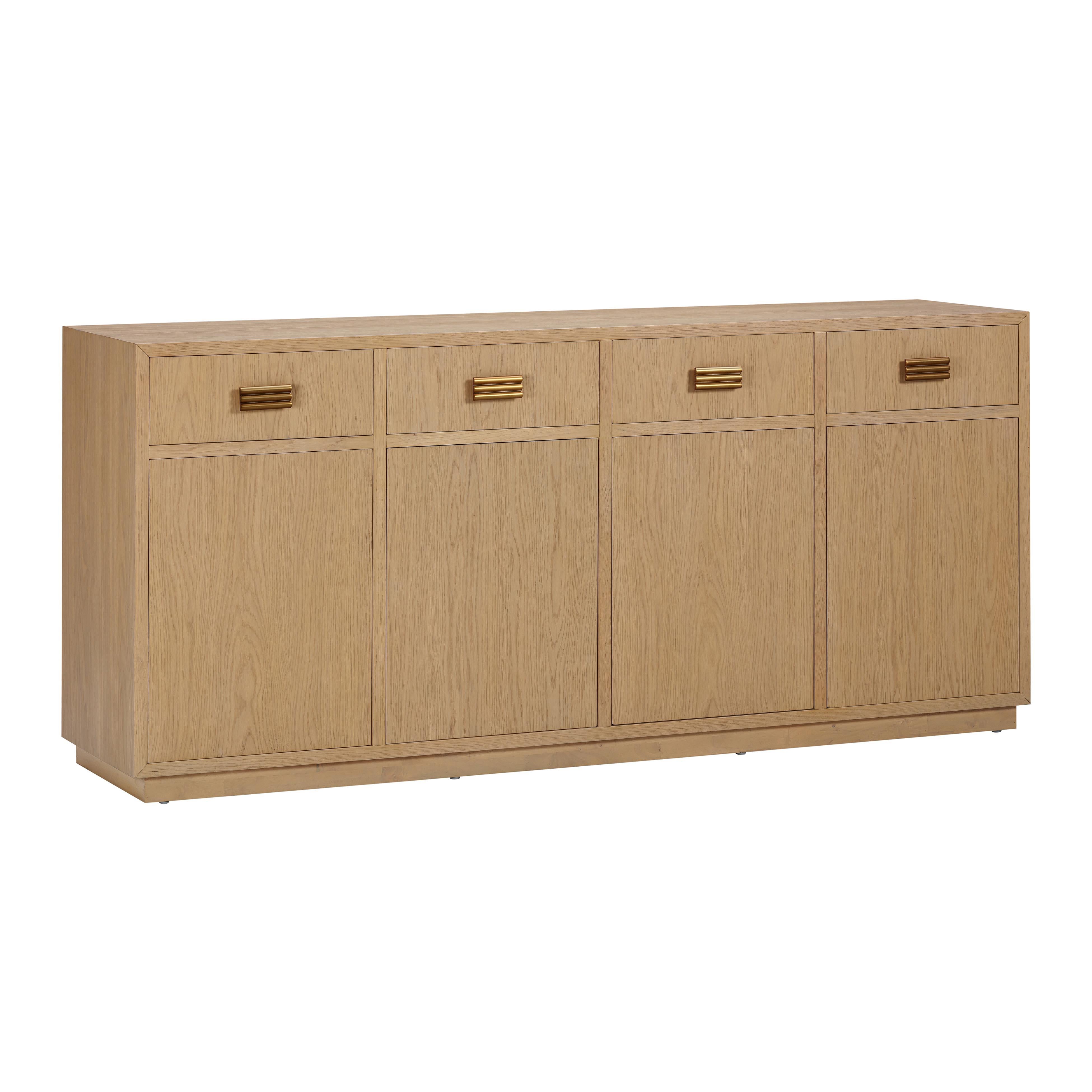 Aria 75" Oak Buffet - Luxe Home Furnishings (Jersey City, NJ)