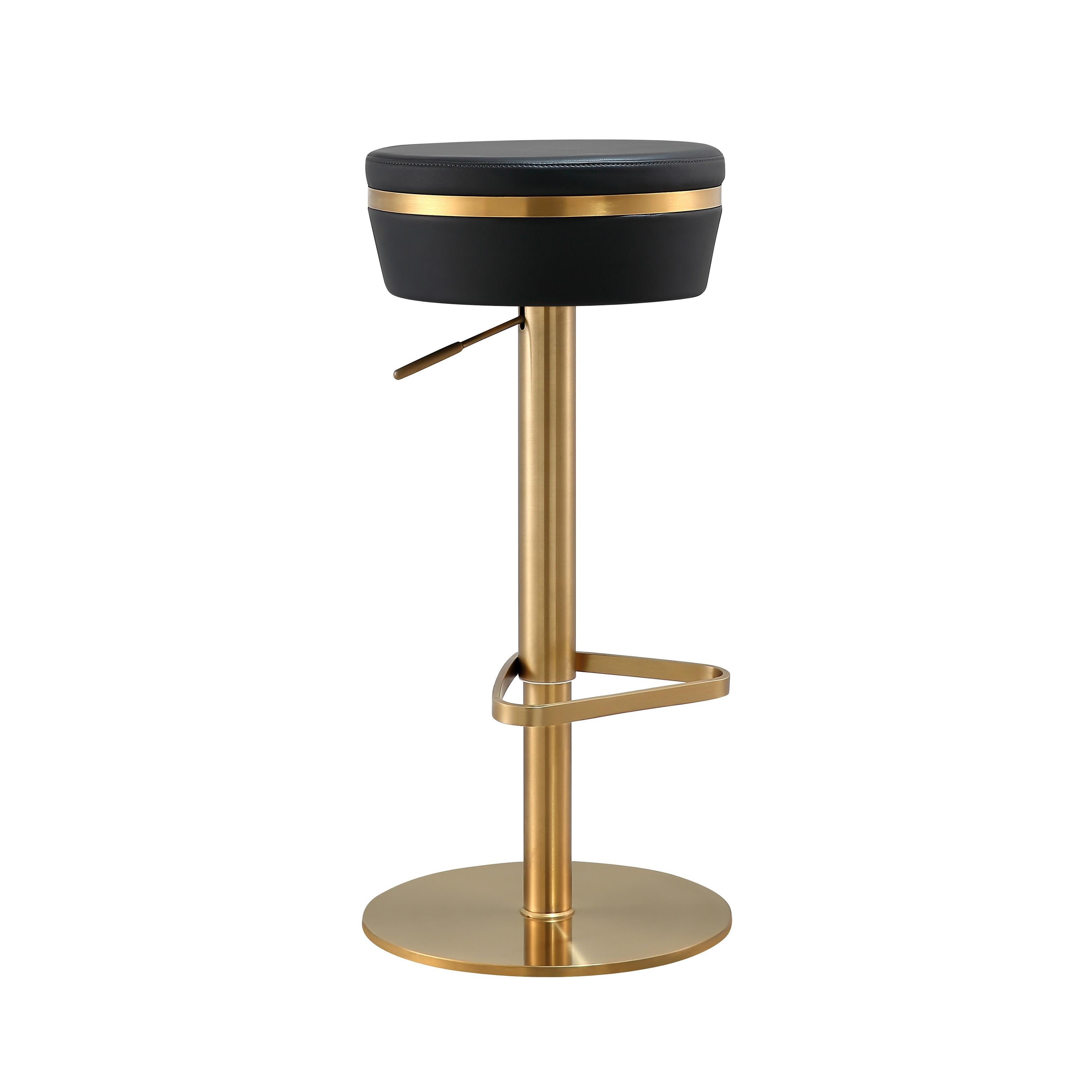 Astro Performance Vegan Leather Adjustable Stool - Luxe Home Furnishings (Jersey City, NJ)