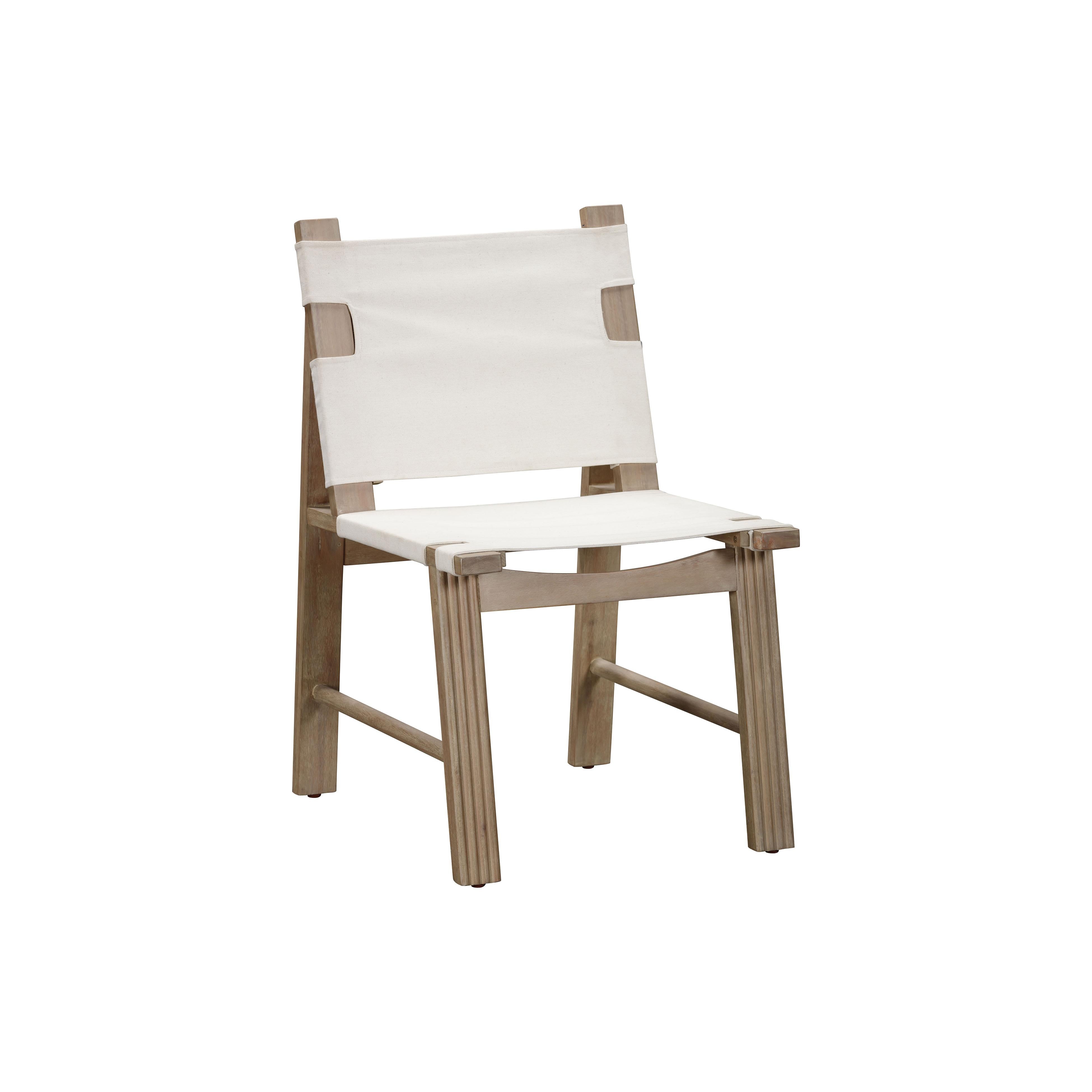 Cassie Cream Outdoor Dining Chair - Set of 2 - Luxe Home Furnishings (Jersey City, NJ)