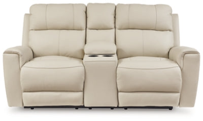 Dahlmoore Power Reclining Loveseat with Console - Luxe Home Furnishings (Jersey City, NJ)